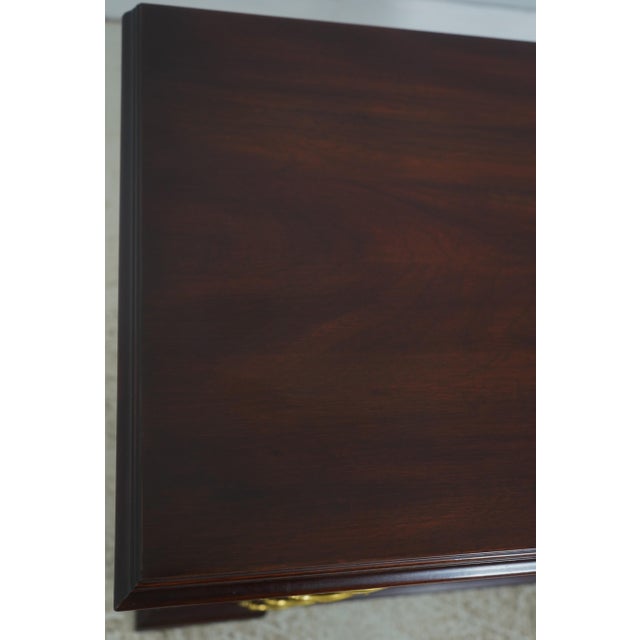 Wood Henkel Harris Mahogany Chippendale Style Bachelors Chest For Sale - Image 7 of 14