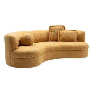 John Mascheroni Curved Sofa For Sale