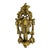 1910s Art Nouveau Brass Door Knocker For Sale
