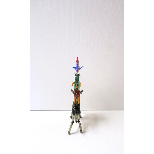 Folk Art Animal Sculpture - Horse, Dog, Cat & Rooster For Sale - Image 9 of 9
