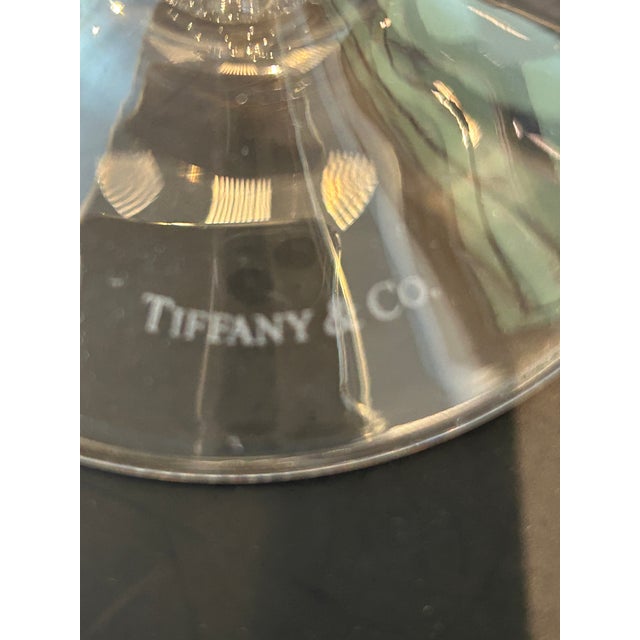 Transparent Tiffany and Co Cocktail Glasses - Set of 8 For Sale - Image 8 of 13