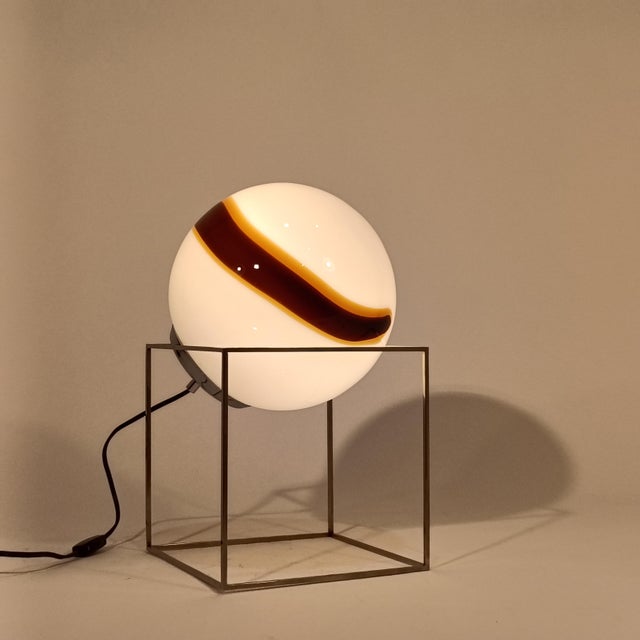 Sculptural Murano Glass Table or Floor Lamp attributed to Venini, 1970s For Sale - Image 12 of 16