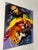 Contemporary Cadman Mathias Signed Original “Bob Marley” Acrylic on Canvas Portrait Painting For Sale - Image 3 of 9