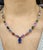 This exquisite necklace is a stunning display of modern elegance, meticulously crafted in platinum. Featuring 51 natural...