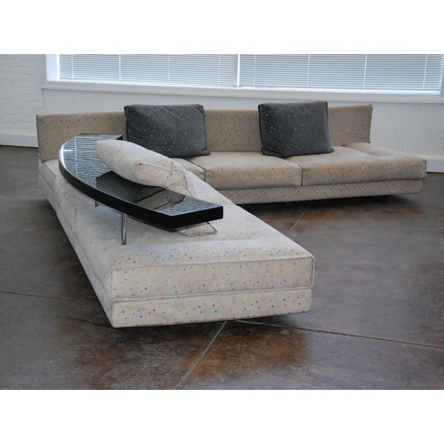 Gray 1990, Saporiti Italia, "Avedon", Modern, Sofa by Mauro Lipparini For Sale - Image 8 of 10