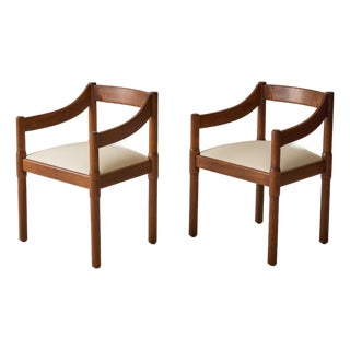 Vico Magistretti "Carimate" Chairs, 1960s, a Pair For Sale