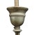 Brass Electric & Gas 7-Light Chandelier & Diamond Cut Ruffled Glass Shades C1890 For Sale - Image 10 of 13