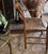 Antique Primitive Bentwood Arm Ladder Back Chair With Original Woven Splint Seat For Sale - Image 10 of 10