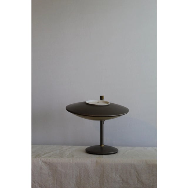 Dazor 1960's Dazor Bronze Table Lamp For Sale - Image 4 of 10