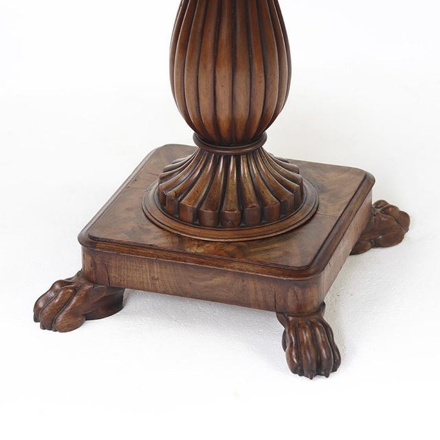 Antique Victorian Mahogany Side Table For Sale - Image 3 of 9