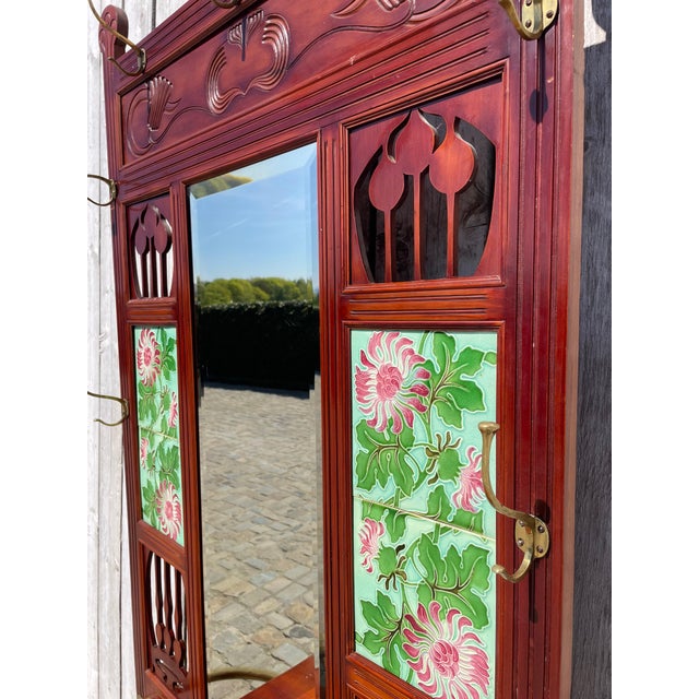 Art Nouveau Coat Rack, 1890s, in Very Good conditions. Designed 1890 to 1919