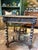 Traditional Antique Carved Oak Table With Barley Twist Legs For Sale - Image 3 of 3