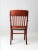 Antique Wooden Library Chair For Sale - Image 4 of 12