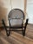 Metal 1960s Mid Century Salterini Style Wrought Iron Mesh Outdoor Rocker Chair For Sale - Image 7 of 9