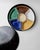Vintage Japanese Studio Ceramic Snack Bowls with Outer Shell and Integrated Tray, 1980s, Set of 2 For Sale - Image 12 of 14