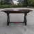 Vintage Carved Desk Table For Sale - Image 5 of 18