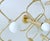 Large Space Age Gilded Ceiling Light from Leola For Sale - Image 18 of 18