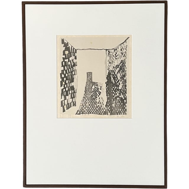 Maria Helena Vieira Da Silva, La Chambre, 1978, Lithograph, Framed For Sale - Image 7 of 7