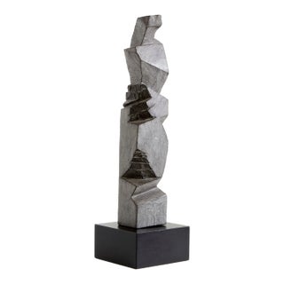 Sébastien Touret Brutalist Stone Totem Sculpture Circa 2010 For Sale