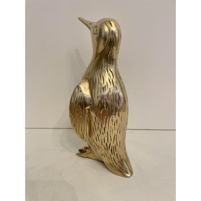 Brass Penguin Sculpture For Sale In New York - Image 6 of 10