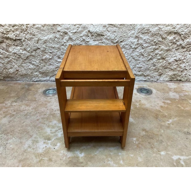 1960s Pine Bar Cart by Jordi Vilanova, Spain, 1960s For Sale - Image 5 of 14