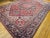 Vintage Oversize Persian Heriz Serapi Rug, Hand-Knotted Geometric Pattern, Red & Blue, 11’ X 15’ For Sale - Image 12 of 12