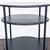 Modern Room & Board Slim Round End Table With Shelves in Natural Steel For Sale - Image 3 of 4