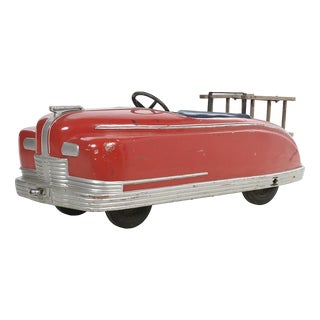 Red Pedal Car, 1800s For Sale