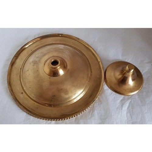Paint 19th Century French Belle Époque Gilt Ormolu Compotier For Sale - Image 7 of 8