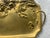 Antique Art Nouveau bronze dore (gilt bronze) vide-poche tray, c. 1890. Signed and marked F. Claessens France lower right,...