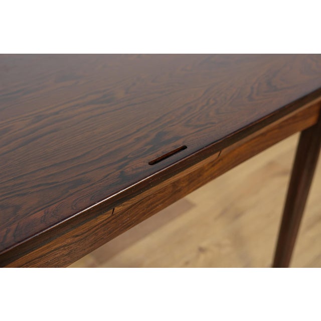 Mid-Century Danish Extendable Rosewood Dining Table, Denmark, 1960s For Sale - Image 17 of 18
