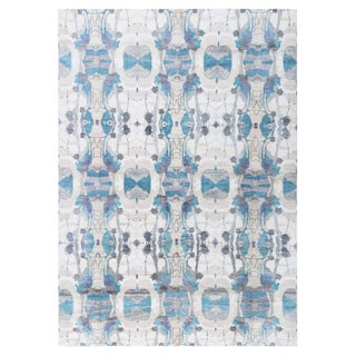Eskayel Dynasty Modern Handmade Wool Rug for Doris Leslie Blau For Sale