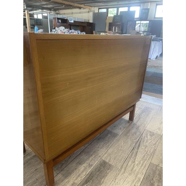 Vintage Dresser Commode Bar by Tatra Nabytok with Glass Sliding, 1970 For Sale - Image 6 of 7