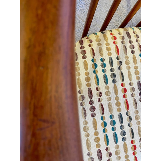 1970s Mid Century Danish Teak Dining Chairs Style Svend Madsen For Sale - Image 5 of 12