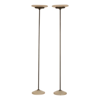Jill Floor Lamps by Perry A. King, Santiago Miranda & Gianluigi Arnaldi for Arteluce, 1980s, Set of 2 For Sale