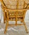Pair Bamboo & Rattan Fan Back Arm Chairs For Sale - Image 10 of 18