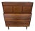 Mid-Century Modern American of Martinsville Dania Walnut High Chest For Sale
