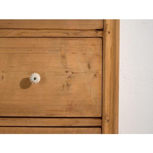 Wood Antique Wooden Chest of Drawers, 1900s For Sale - Image 7 of 12