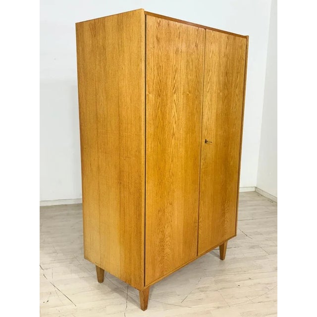 Vintage Wardrobe in Pine, 1960s For Sale - Image 5 of 9