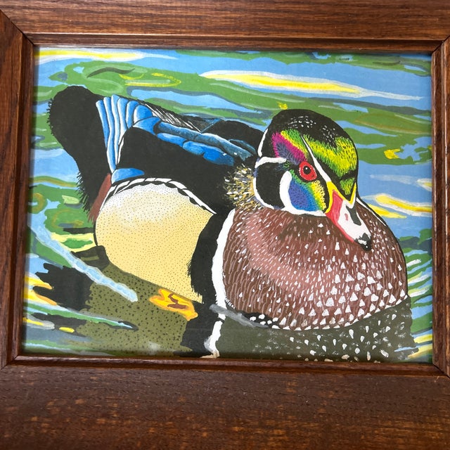 1970’s original colorful wood duck serigraph print. Measures 9x7 or 12.75x10.75 framed. Check out my shop Robins Egg...