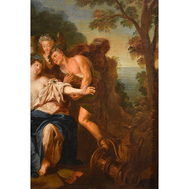 Early 18th Century Antoine Coypel Bottega, Mythological, 1700, Oil on Canvas, Framed For Sale - Image 5 of 15