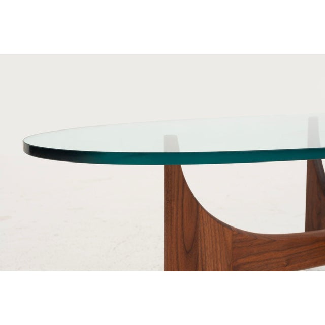 Adrian Pearsall for Craft Associates Oiled Walnut Coffee Table 1965 For Sale - Image 9 of 12