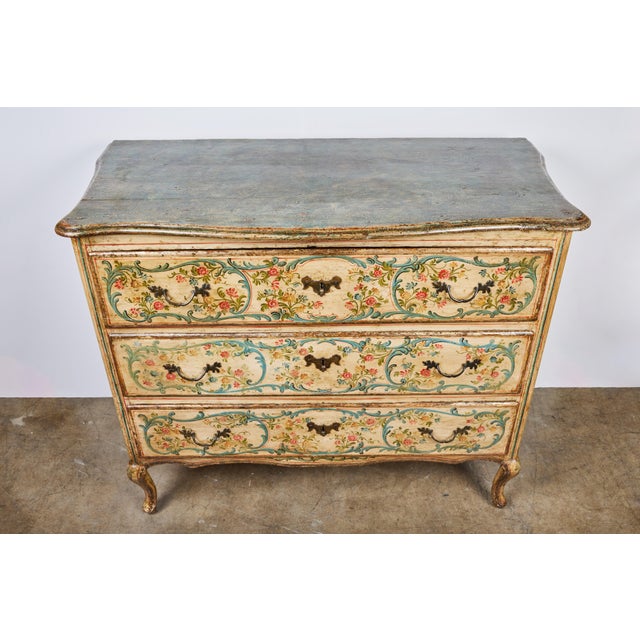 Painted Venetian Commode For Sale - Image 4 of 9