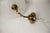 Italian Chandelier in Ribbed Glass and Brass, 1960s For Sale - Image 6 of 18