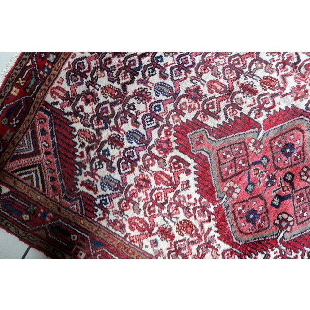 1920s, Antique Persian Hamadan Rug 4' X 6' For Sale - Image 9 of 12