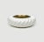 Italian Ashtray in White Ceramic and Brass by Tommaso Barbi, 1970s For Sale - Image 10 of 12