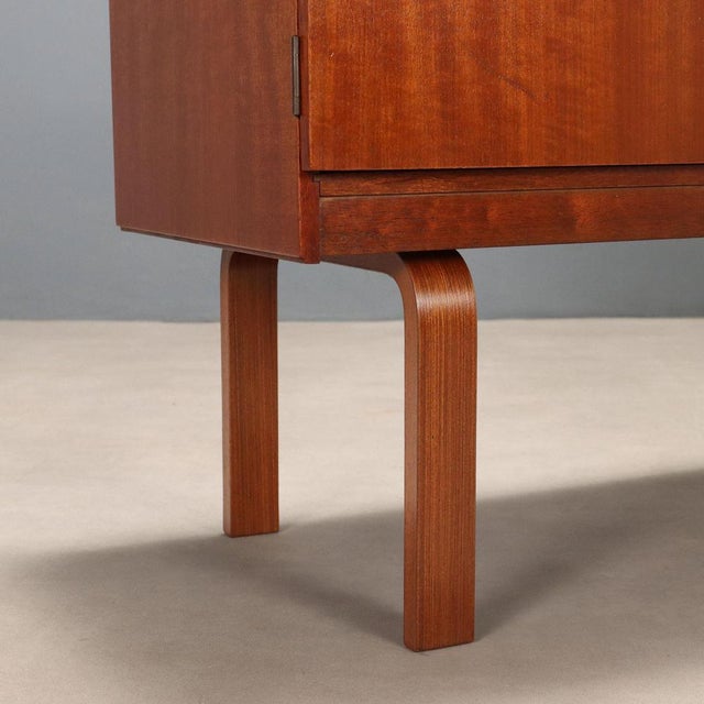 Brown Teak Sideboard, Northern Europe, 1960s For Sale - Image 8 of 13