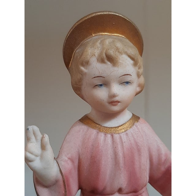 Divine Child Jesus Religious Altar Statue Figurine For Sale - Image 4 of 5