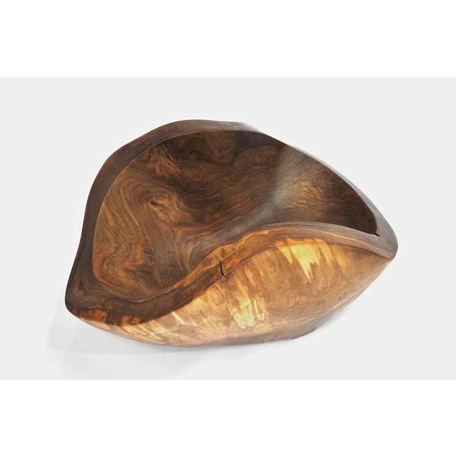 Walnut Vessel 1466 by Jörg Pietschmann For Sale - Image 4 of 9