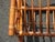 Vintage Mid Century Modern Bamboo Rattan Magazine Rack For Sale - Image 9 of 12